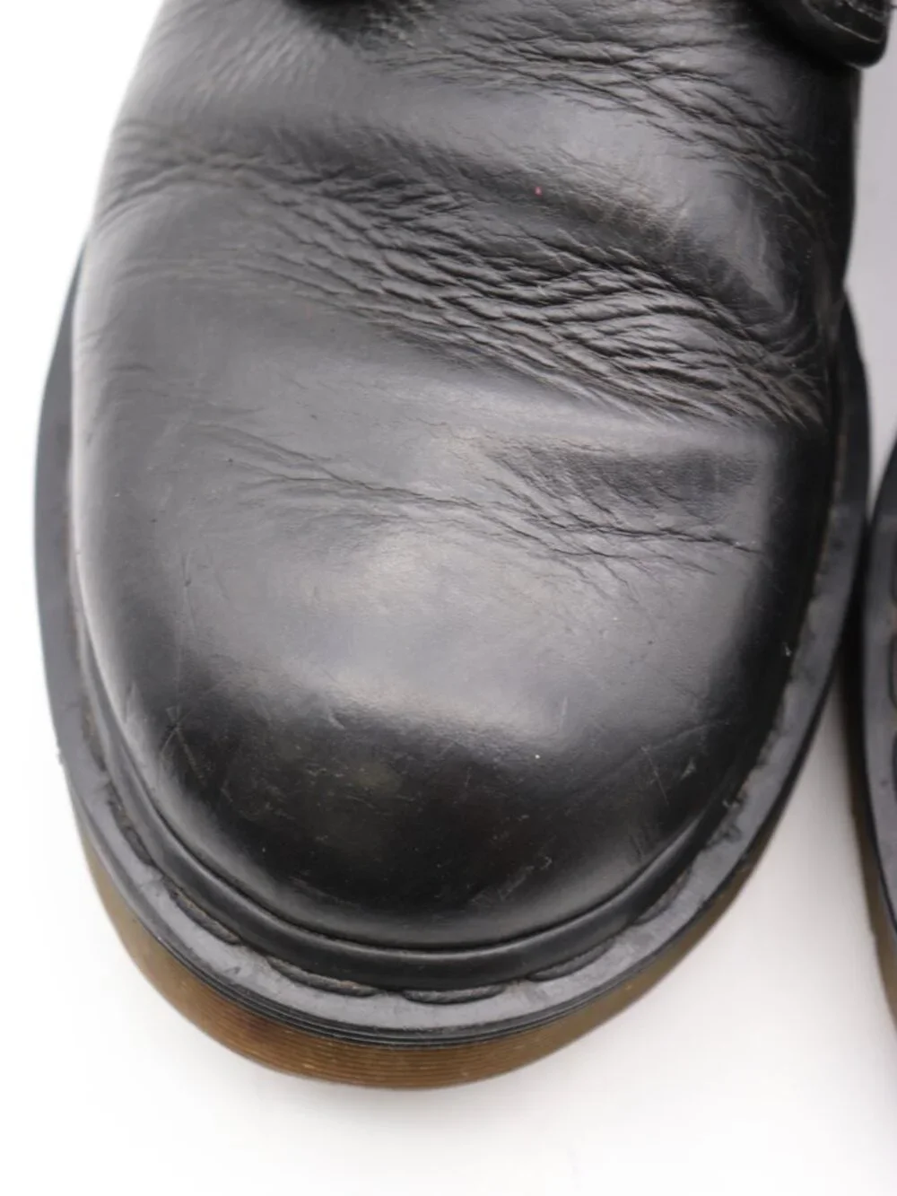 Vintage Doc Dr Martens 3 Eye Men's UK 9 US 10 Boot Chukka Black Leather England